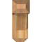 Ekena Millwork Traditional Craftsman Rough Sawn Bracket w/ Offset Brace, Western Red Cedar, 8"W x 20"D x 20"H BKT0806X20X20TRA04RWR - alternate 3